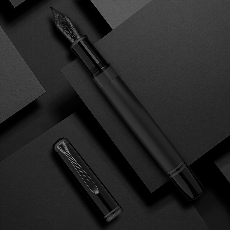 Pelikan Souverän M809 Black Matte Fountain pen - Vulpen / Fountain